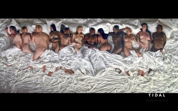 Kanye West: Taylor Swift arrabbiata per il video di Famous dove appare nuda