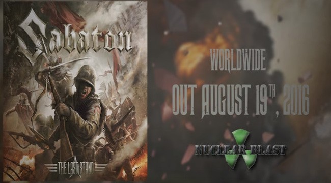 Sabaton, The Last Stand: il trailer del nuovo disco