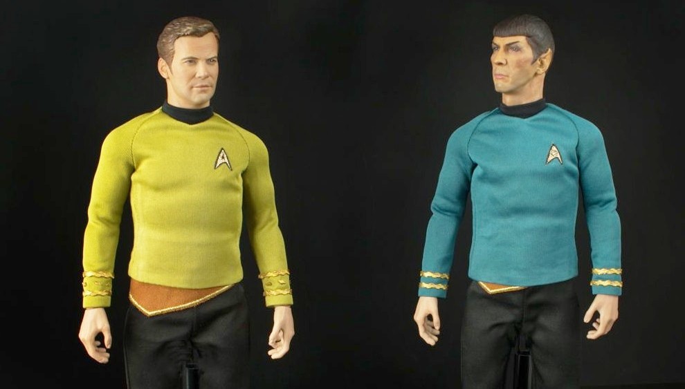 Star Trek: nuove action figures di Kirk e Spock per il 50esimo anniversario