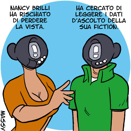 Sforzare la vista