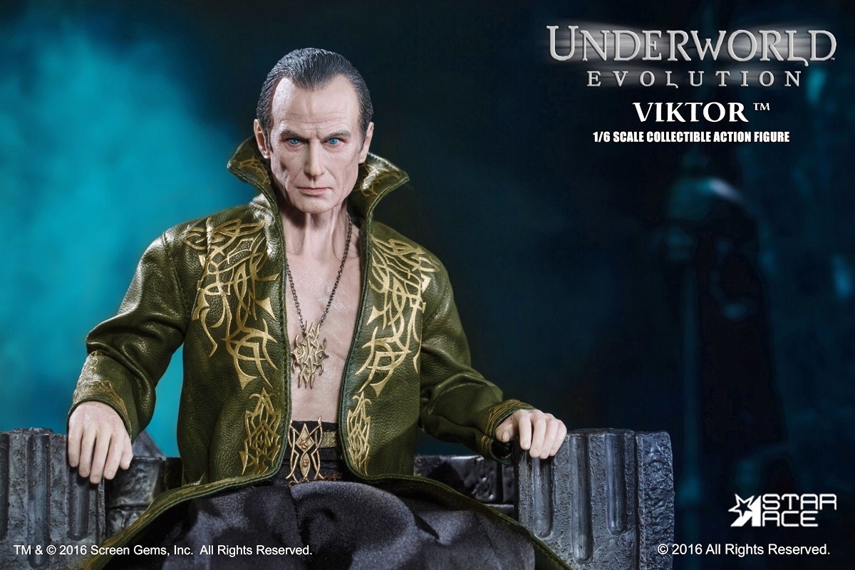 Underworld Evolution: nuova action figure del vampiro Viktor di Bill Nighy