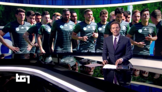Il Tg1 della sera dedica 10 minuti agli Europei di calcio: non saranno troppi?