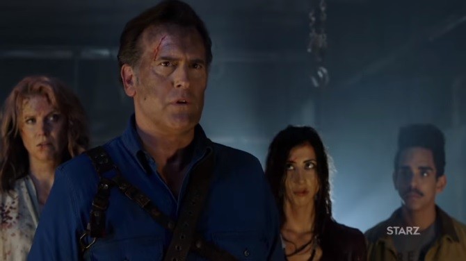 Serie TV, promo di Ash vs Evil Dead 2 e Shooter