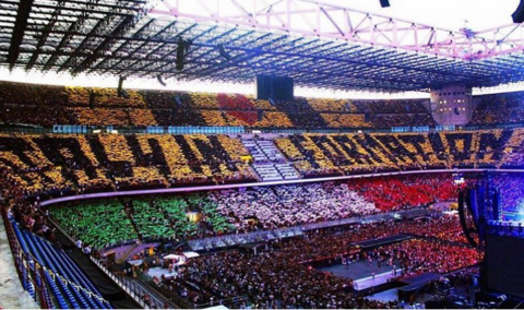 Beyoncé in concerto a Milano, “Italy in Formation”: intervista a Sabrina, una delle organizzatrici che ha ideato la scritta a San Siro