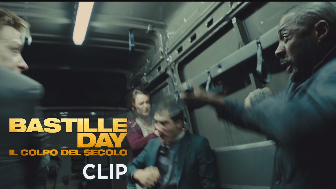 Bastille Day – Il colpo del secolo (Idris Elba, Richard Madden) – Scena in italiano “Furgone”