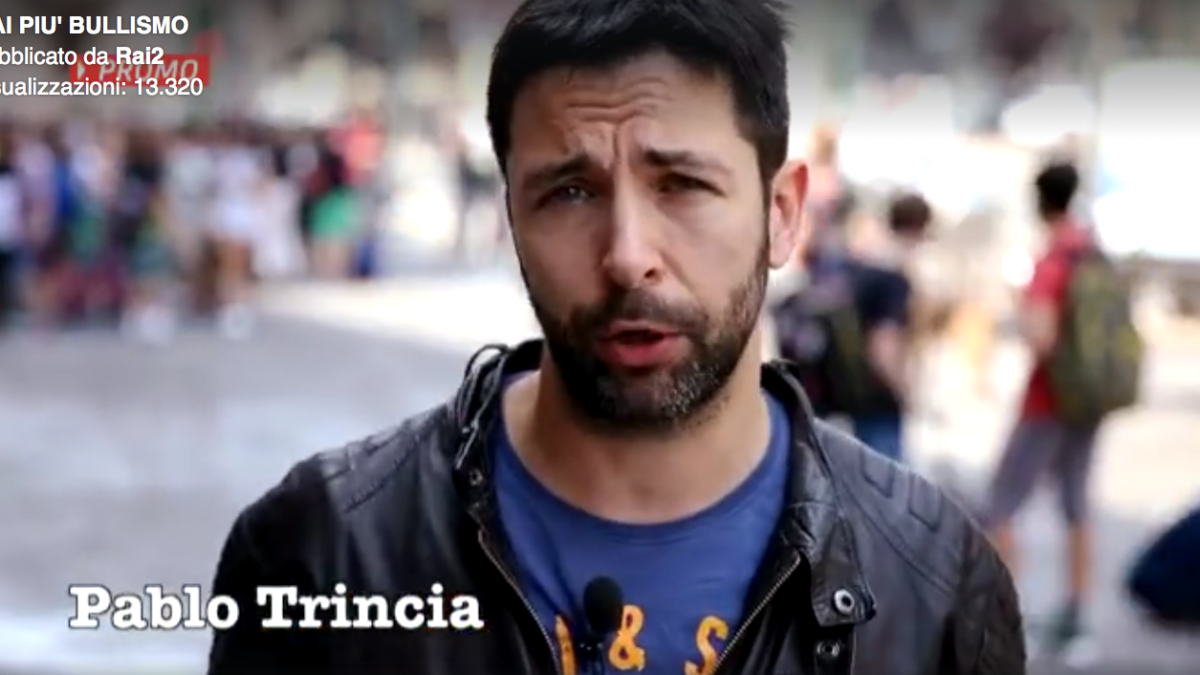 Mai più bullismo dal 28 novembre su Rai2 (promo). Le vittime aiutate via Facebook