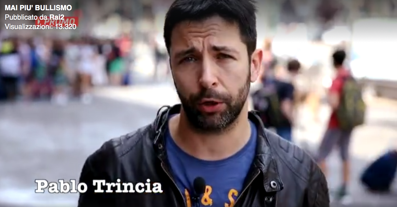 Mai più bullismo dal 28 novembre su Rai2 (promo). Le vittime aiutate via Facebook