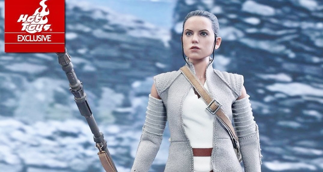 Star Wars 7: nuova action figure Hot Toys di Rey con abito della “Resistenza”