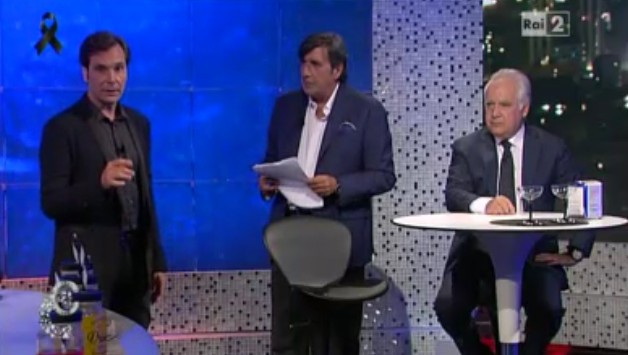 Calcio Champagne, il bar sport di Rai2 con un unico cliente (parlante): Mario Sconcerti