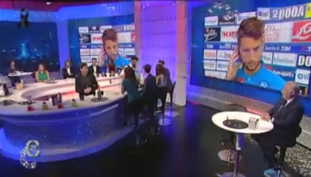 Calcio Champagne, il bar sport di Rai2 che offre da bere solo a Sconcerti