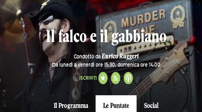 Enrico Ruggeri racconta (anche) le biografie di metallari di spicco: il podcast gratis da scaricare