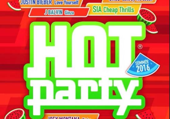 Hot Party Summer 2016, compilation con le canzoni dell’estate  [tracklist]
