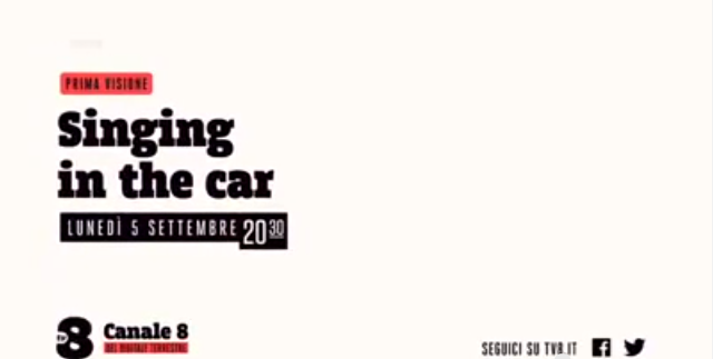 Singing in the car, la Comello invade l’access di Tv8 da lunedì 5 settembre