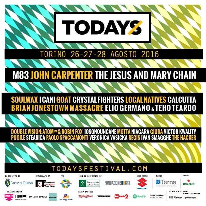 TOdays Festival: un promettente rientro a Torino città [line up e programma completo]