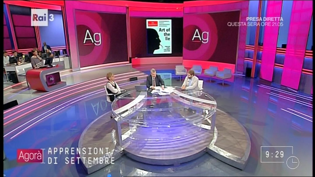 Agorà, un lungo telegiornale del mattino con il meglio delle reti all news e dei talk show di prima serata