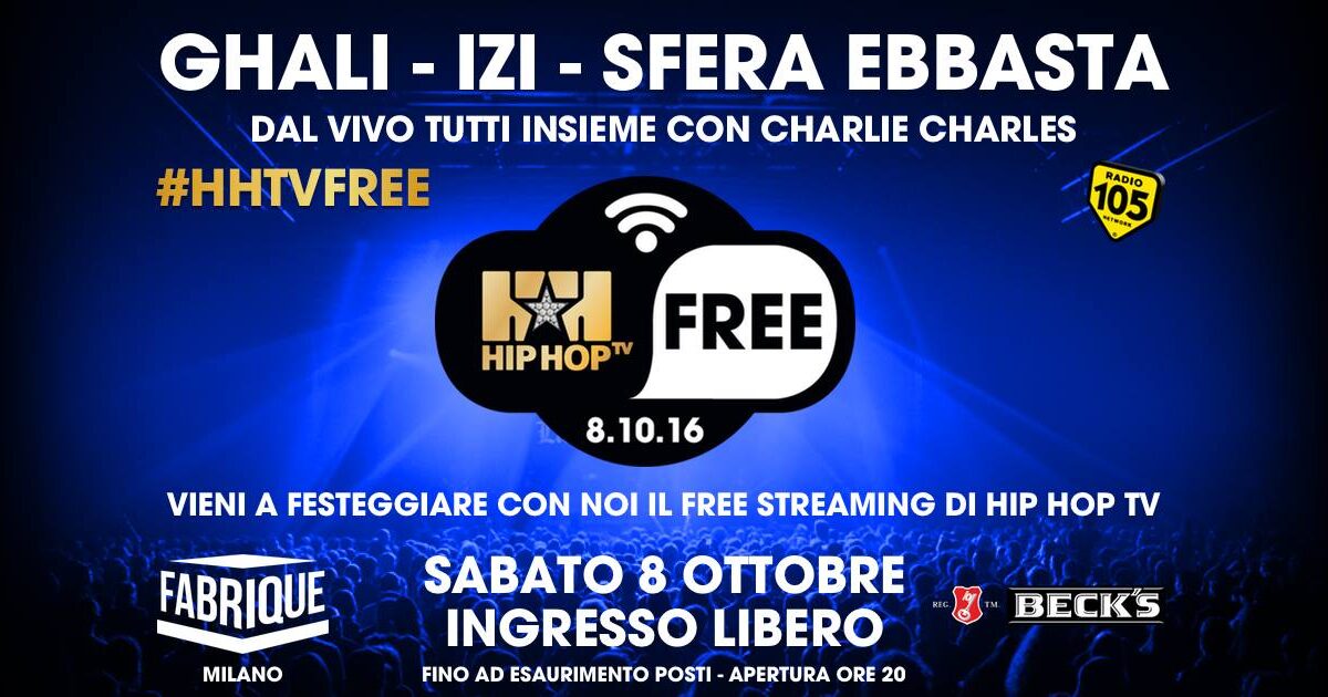 Hip Hop TV B-Day Party: niente edizione 2016