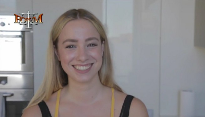 Forum, Camilla Ghini (figlia di Massimo) a Blogo: “Non è vero che sono raccomandata!” (VIDEO)