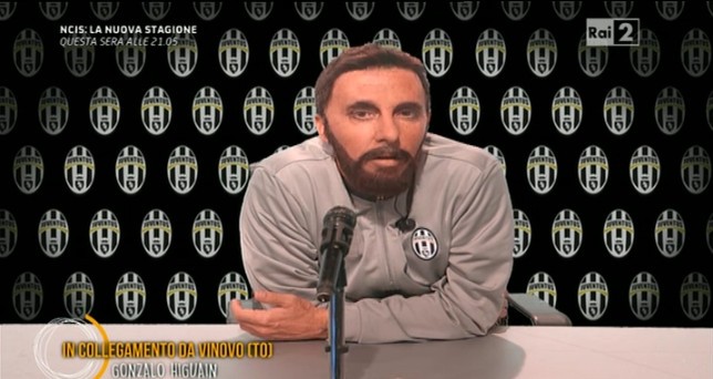 Quelli che il calcio, Ubaldo Pantani imita Gonzalo Higuain (VIDEO)