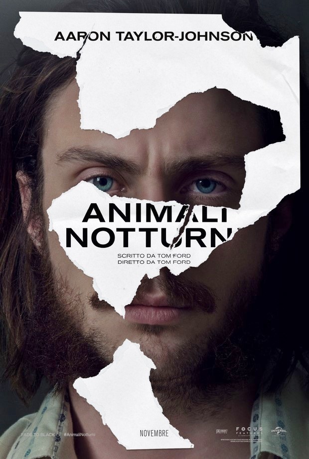 Animali notturni:  locandine italiane del thriller con Jake Gyllenhaal e Amy Adams