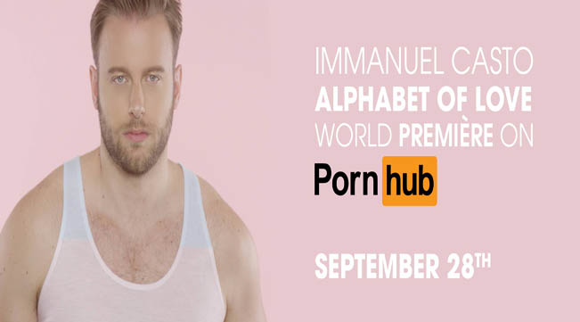 Immanuel Casto, Alphabet Of Love: il video in esclusiva su P0rnhub