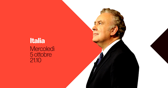 Michele Santoro su Rai 2 dal 5 ottobre con Italia: promo