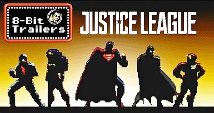 Justice League: trailer formato videogame 8-bit