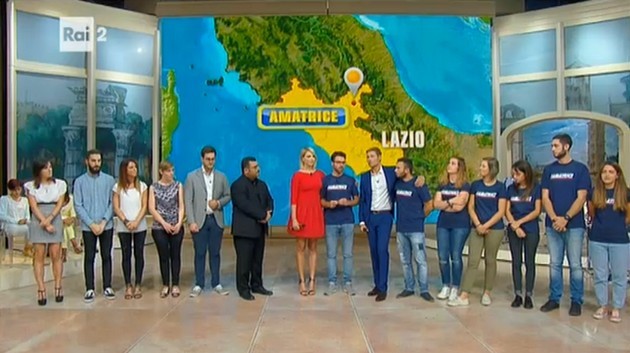Mezzogiorno in famiglia: prove tecniche di una trasmissione ancora non riconoscibile. Ossini – Nazzaro emozionati