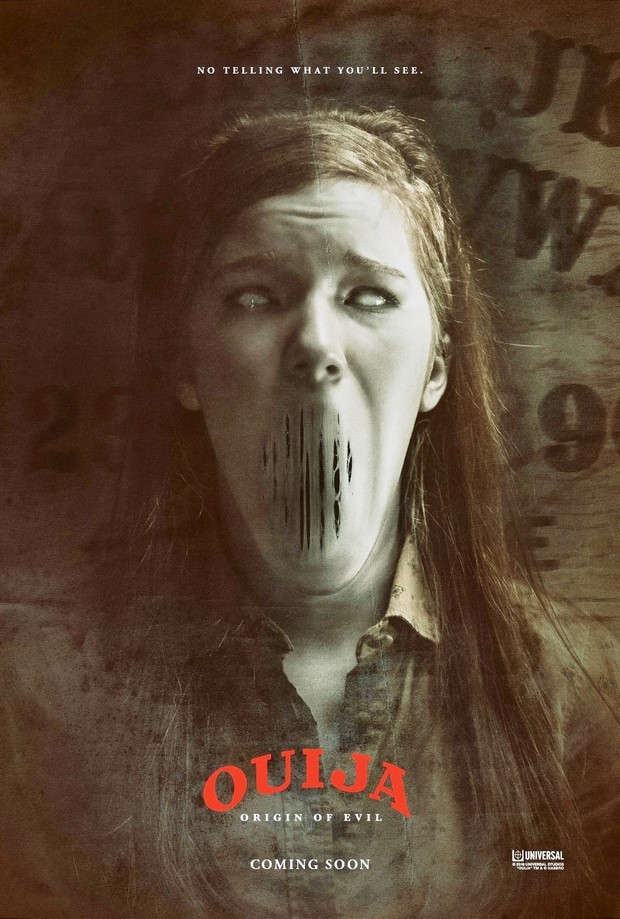 Ouija 2: locandine del sequel horror di Mike Flanagan