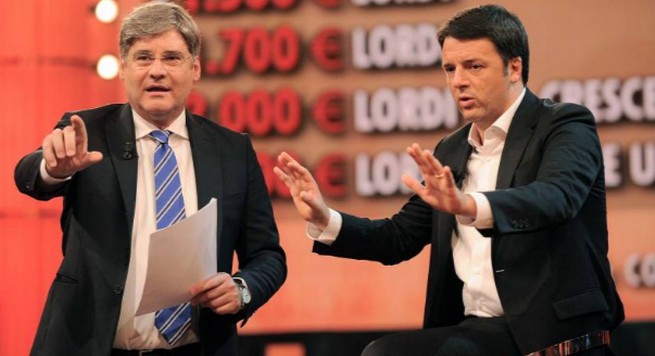 Matteo Renzi ospite a Quinta Colonna: continua il tour televisivo del Premier in vista del referendum