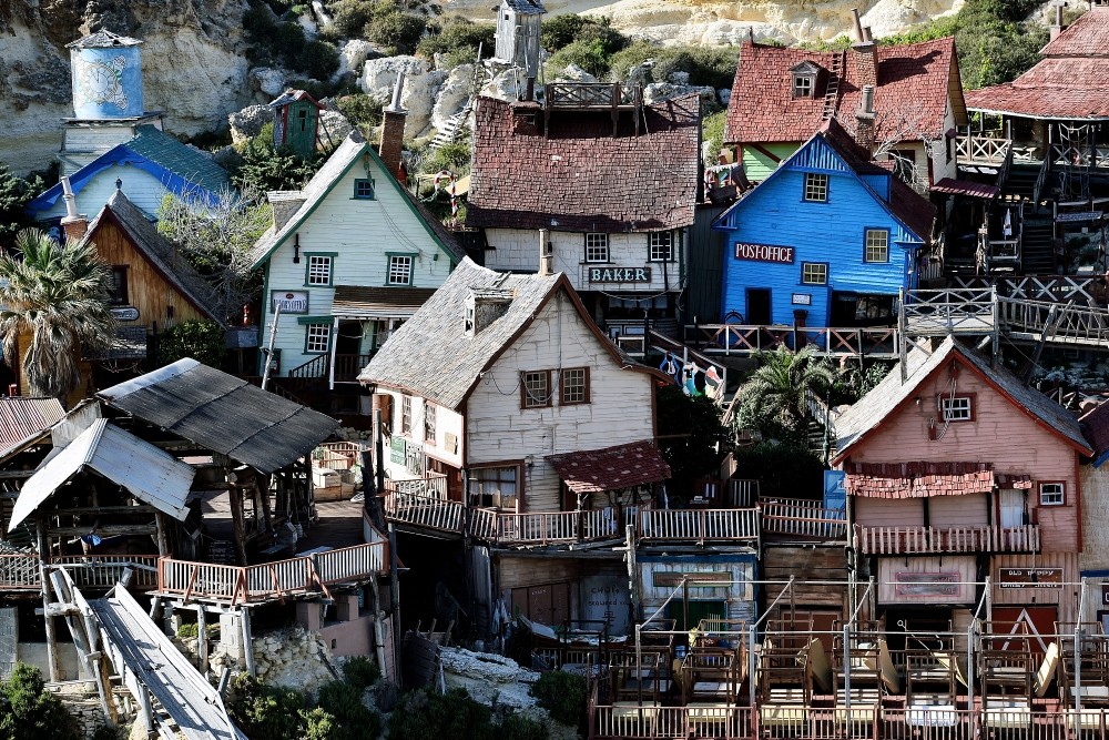 Location cinematografiche: il Popeye Village di Malta