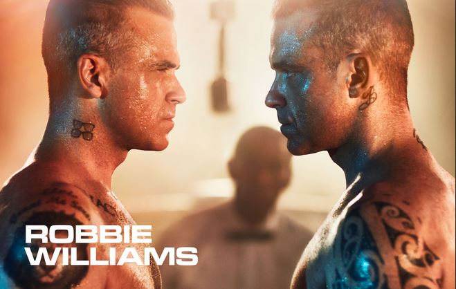 Robbie Williams, Heavy Entertainment Show: tracklist e cover del nuovo album
