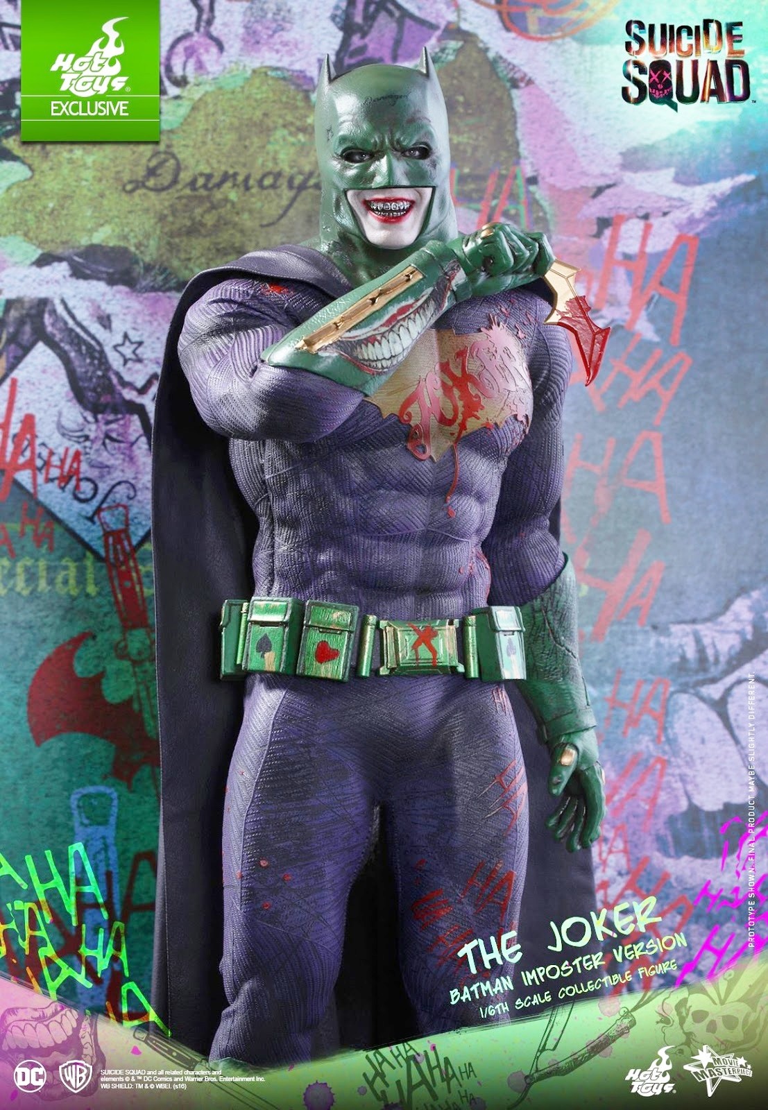 Suicide Squad: nuova action figure del Batman “impostore” versione Joker