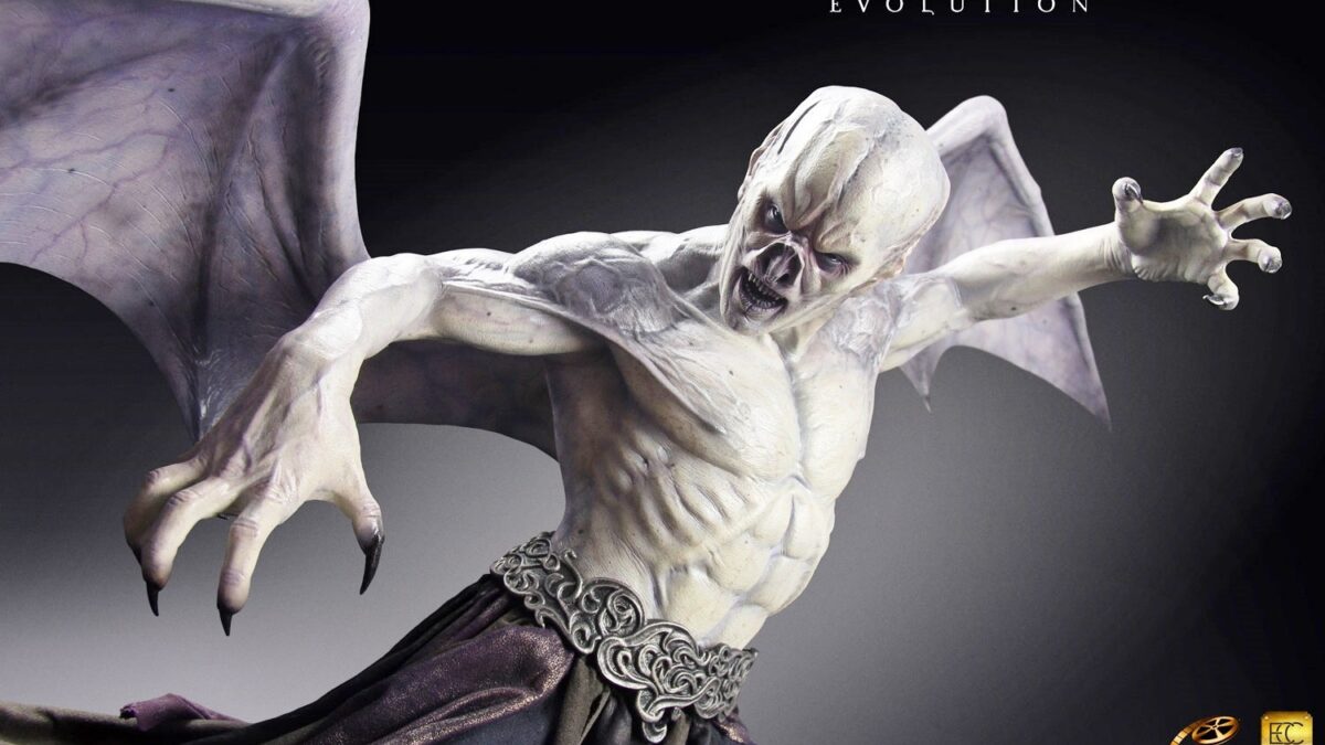 Underworld Evolution: la statua dell’ibrido Vampiro / Lycan Marcus