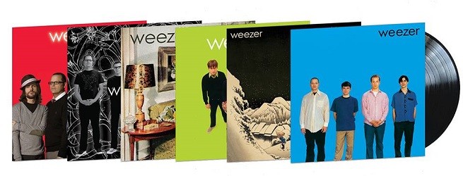 Weezer, ristampa in vinile dei primi sei album della band