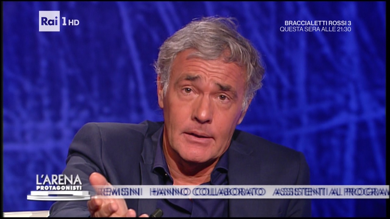 Domenica In, Giletti a Baudo: “Lui sforava e si lamenta di chi sfora, deve avere un attimo di calma”