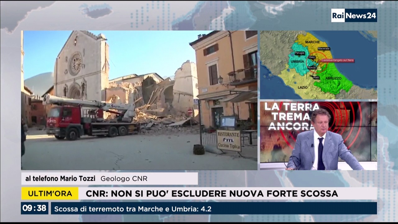 Terremoto Centro Italia, nuova scossa 6.5: variazioni palinsesto 30 ottobre 2016