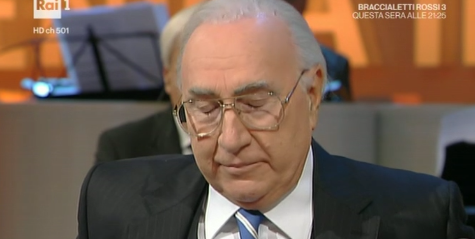 Domenica In, Pippo Baudo commosso nel ricordo di Daniela Dessì