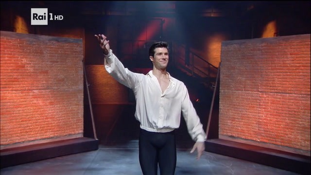 Roberto Bolle, Virginia Raffaele e Carla Fracci