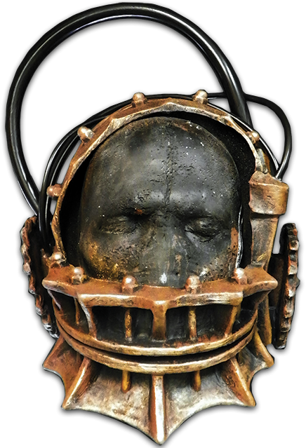 Halloween gadget: maschera della trappola per orsi dal film “Saw – L’enigmista”