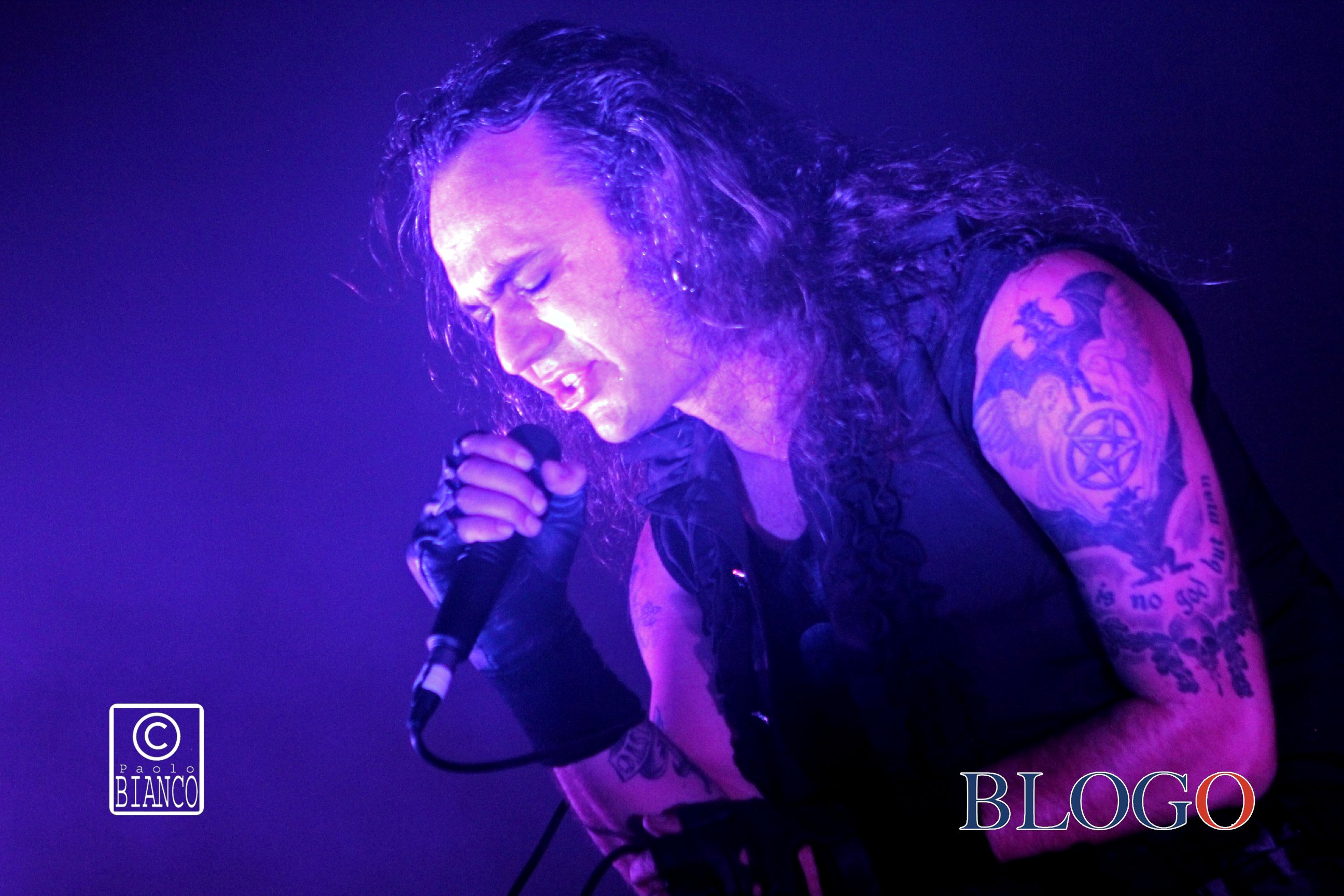 Moonspell foto concerto Live Club Trezzo Milano, Special Vintage Show ottobre 2016 – by Paolo Bianco