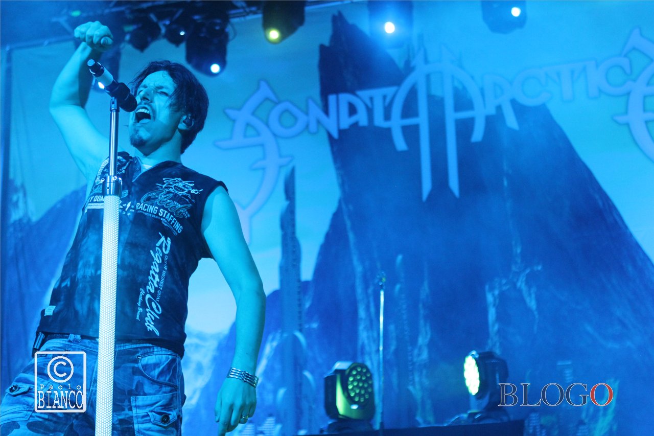 Sonata Arctica foto concerto Milano Alcatraz, Ottobre 2016 – by Paolo Bianco