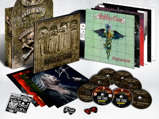 Motley Crue: il box-set di The End in edizione limitata ricca di bonus