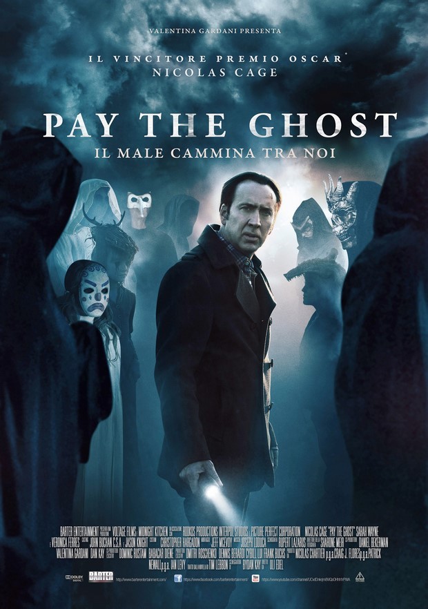 Pay the Ghost: foto e locandina italiana dell’horror con Nicolas Cage