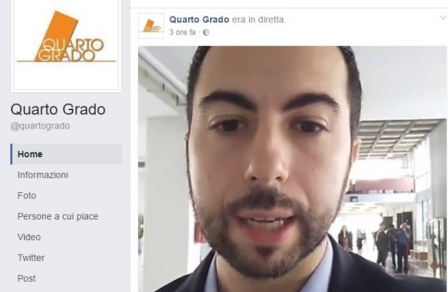 Quarto Grado sempre più social inaugura la diretta su Facebook: si inizia con la sentenza Panarello