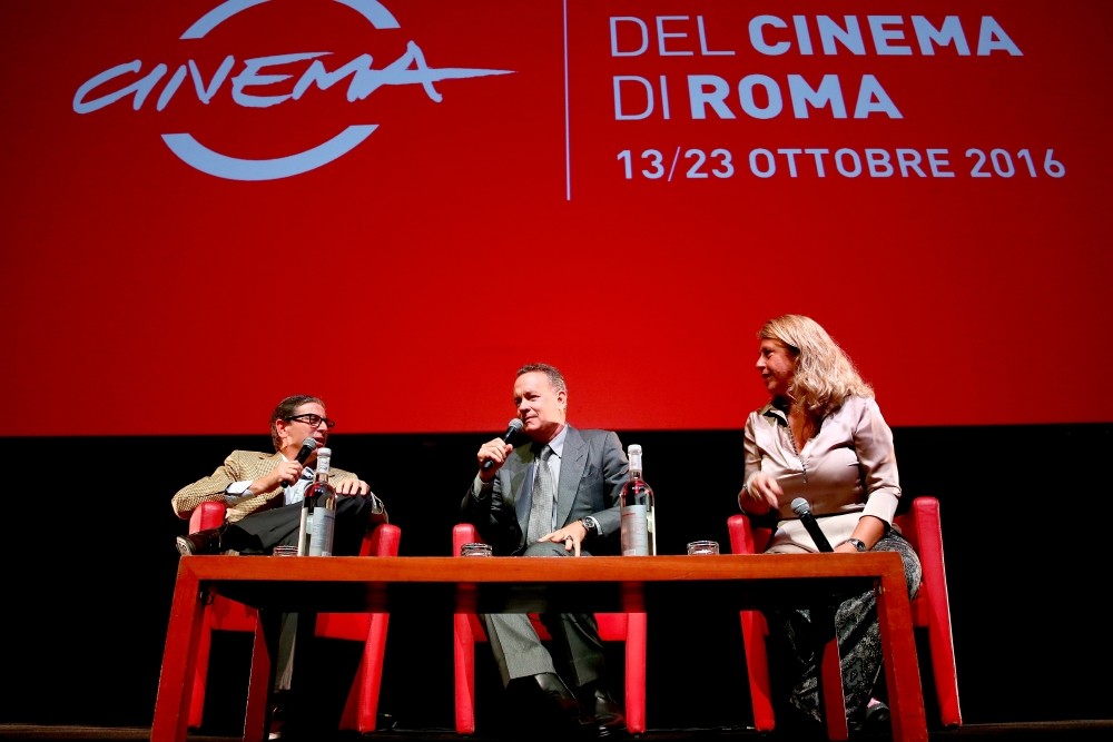 Tom Hanks al Roma Film Festival 2016