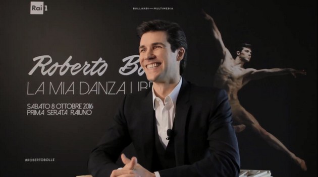 Roberto Bolle a Blogo: “La mia danza libera? Serata di gioia e leggerezza” (video)