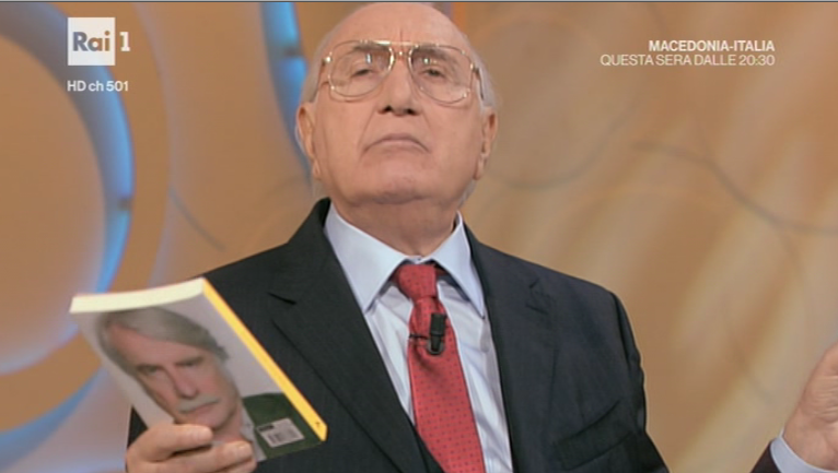 Domenica in, Baudo e Crepet contro Rovazzi e i talent: “Stiamo volando basso”