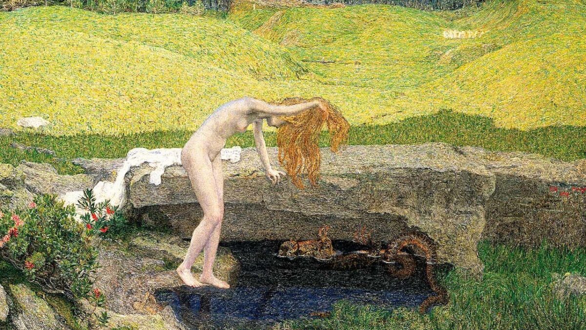 Giovanni Segantini – magia della luce: trailer e pennellate di paesaggio alpino