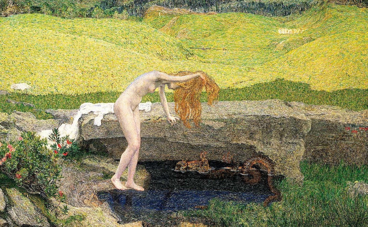 Giovanni Segantini – magia della luce: trailer e pennellate di paesaggio alpino