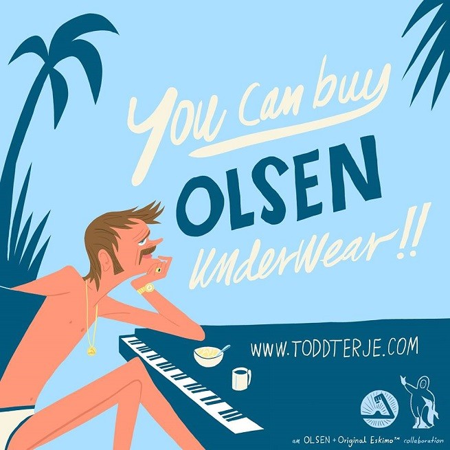 Todd Terje lancia una sua linea di intimo